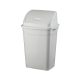 Szemeteskuka billenő fedéllel műanyag 9 literes fehér UP116
