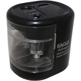   Hegyező asztali 2 lyukú elektromos elemes és hállózati adapterrel működtethető EG5161 Eagle fekete