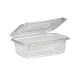 Salátás tál egybefedeles PET 1000 ml 100 db/csomag