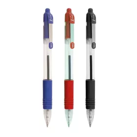 Golyóstoll 1 mm, Zebra Z-Grip, piros