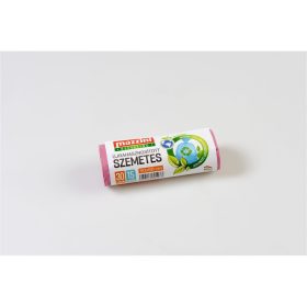   Szemeteszsák újrahasznosított 30 liter 50 x 60 cm 15 db/tekercs Mazzini_mályva