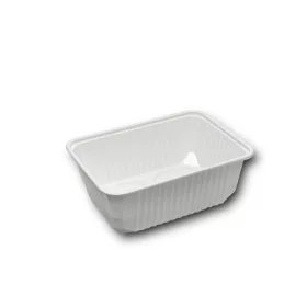   Elviteles doboz alj szögletes 1000 ml PP 50 db/csomag fehér