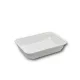 Elviteles doboz alj, szögletes 500 ml PP 50 db/csomag, fehér