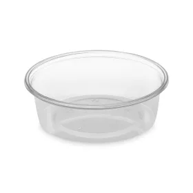   Elviteles doboz alj, kerek, szószos, öntetes tál 50 ml alj, PP 100 db/csomag, áttetsző