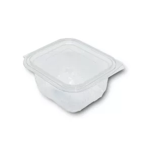   Salátás tál egybefedeles PET 500 ml emelt tetős 100 db/csomag