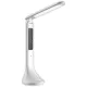 Asztali LED lámpa, kijelzővel, 5W, 4000K, AVIDE, fehér