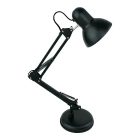   Asztali lámpa, Basic Vintage, műanyag, max. 60W, AVIDE, fekete