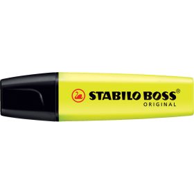   Szövegkiemelő 2-5mm, vágott hegyű, STABILO Boss original sárga