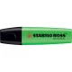 Szövegkiemelő 2-5mm, vágott hegyű, STABILO Boss original zöld