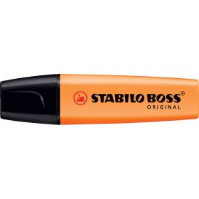   Szövegkiemelő 2-5mm, vágott hegyű, STABILO Boss original narancs