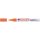 Lakkmarker 2-4mm, kerek Edding 750 narancs