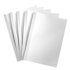   Hőkötő borító, A4, 12mm, 91-120lapig 50 db/doboz, Bluering® fehér