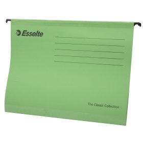Függőmappa A4, karton Esselte Classic 90318, zöld