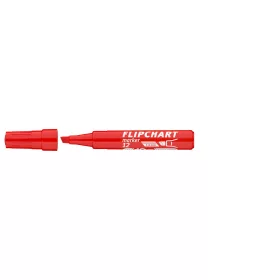 Flipchart marker vízbázisú 1-4mm, vágott Artip 12 piros