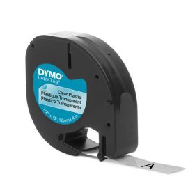   Feliratozógép szalag Dymo Letratag S0721530/12268 12mmx4m ORIGINAL víztiszta
