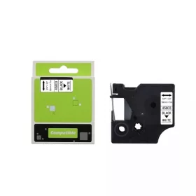   Feliratozógép szalag kompatibilis Dymo S0720830/45803 19mmx7m ECO fekete/fehér