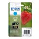 Epson T2982 tintapatron cyan ORIGINAL