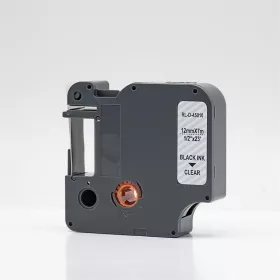   Feliratozógép szalag kompatibilis Dymo D1 S0720500/45010 12mmx7m ECO fekete/víztiszta