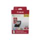 Canon CLI571XL BCMY tintapatron + 10x15 fényes fotópapír multipack ORIGINAL