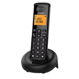   Telefonkészülék ALCATEL E160 (vezeték nélküli, kijelző, DECT) fekete