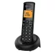 Telefonkészülék ALCATEL E160 (vezeték nélküli, kijelző, DECT) fekete