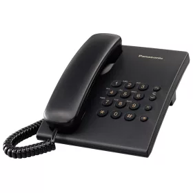 Telefonkészülék PANASONIC KX-TS500HGB (vezetékes) fekete