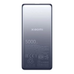   Töltő XIAOMI ULTRA SLIM vésztöltő Type-C aljzat (5000mAh, 20W, gyorstöltő) fekete