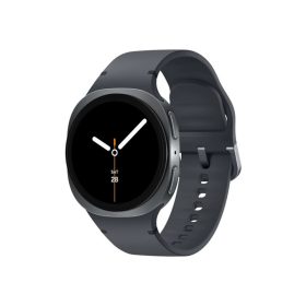   Okosóra SAMSUNG Galaxy Watch 8 (eSIM, szilikon csuklópánt, 44mm) grafitszürke