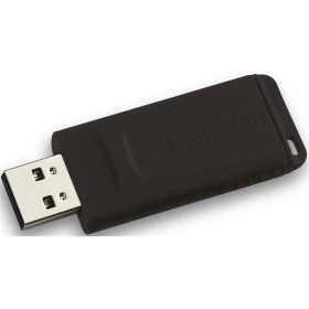 Pendrive 64Gb. USB 2.0 Verbatim Slider fekete