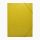 Gumis mappa A4, festett prespán mintás karton Bluering® sárga