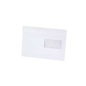   Boríték LC/5 öntapadó bélésnyomott jobb ablakos 45x90 162×229mm J20A60 Bluering® fehér