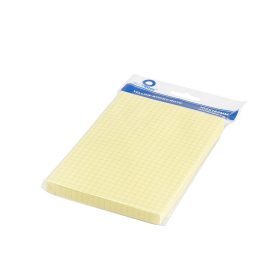   Jegyzettömb öntapadó, 102x152mm, 100lap, Bluering® , kockás sárga