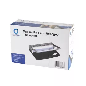   Spirálozógép, műanyag spirálkötéshez, 120lap lyukasztás 8lap Bluering® COMBINDER 120
