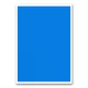Etikett címke, 210x297mm, 1 címke/lap kék Bluering®