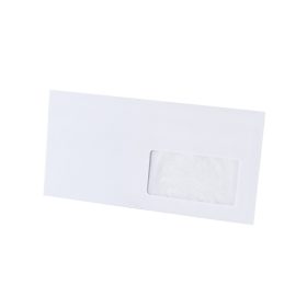   Boríték LA4 szilikonos bélésnyomott jobb ablak 45x90mm 110×220mm J20A15 Bluering® fehér