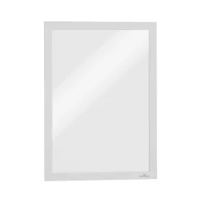   Infókeret A4, XXL csomag, 10 db/doboz, Durable Duraframe® fehér