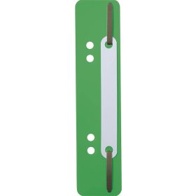   Gyorsfűző szerkezet, lefűzőlapocska, PP Durable 25 db/csomag, zöld