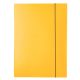 Gumis mappa A4, karton 15mm, Esselte Economy sárga