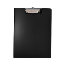 Felírótábla fedeles extra merev A4, PP Bluering® fekete