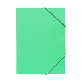   Gumis mappa A4, 300g. karton sarok gumírozással Bluering®, zöld