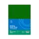 Hátlap, A4, 230 g. bőrhatású 100 db/csomag, Bluering® zöld