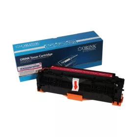   Utángyártott Hp CC533A/CE413A/CF383A/Canon crg718 toner magenta ORINK