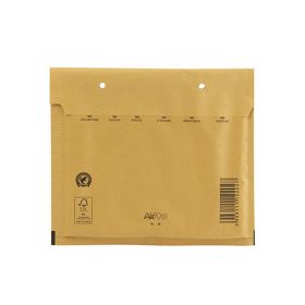   Légpárnás tasak CD szilikon külső méret 200x175mm, belső méret 180x165mm, Bluering® barna