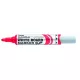 Táblamarker 2,5mm, kerek hegyű, Pentel Maxiflo piros