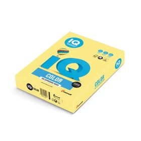   Másolópapír, színes, A4, 160g. IQ Color YE23 250ív/csomag, pasztel sárga