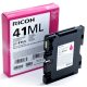 Ricoh GC41 tintapatron magenta ORIGINAL 2,2K