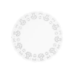 Tortacsipke kerek átmérő: 36 cm 100 db/csomag fehér