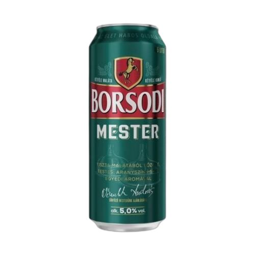 Borsodi Mester 0,5 L Dobozos Sör