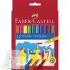 Filctoll Készlet, Faber-Castell, 12 Különböző Szín