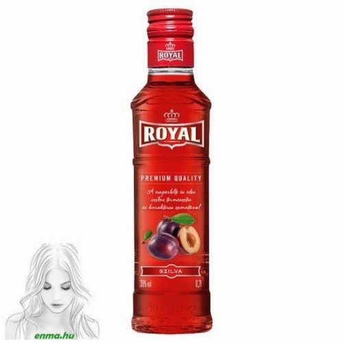 Royal vodka szilva 0,2l 